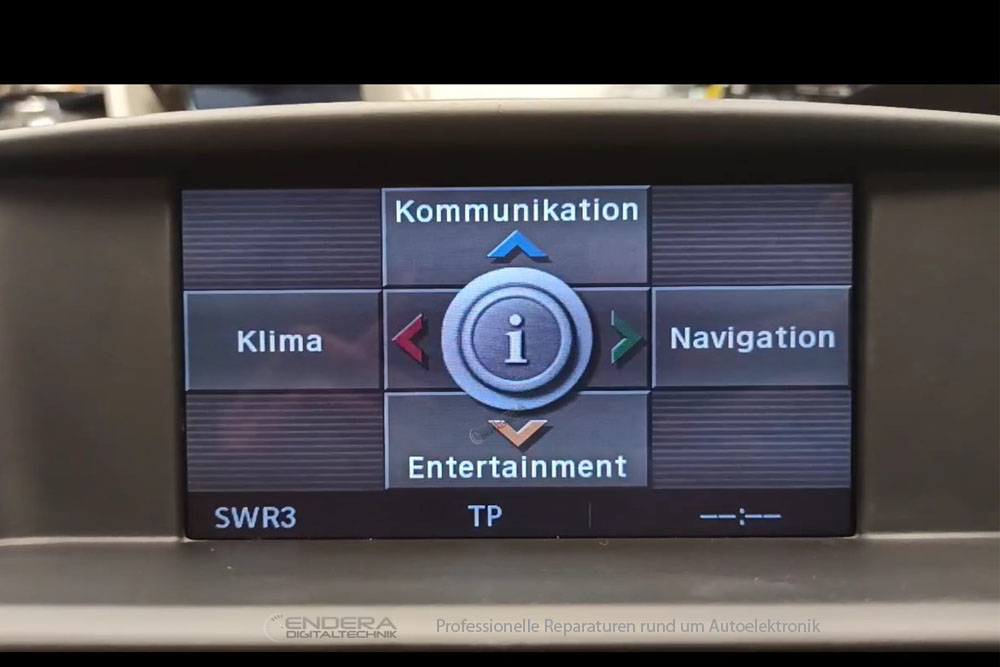 Navigation Displayfehler Reparatur BMW  E87